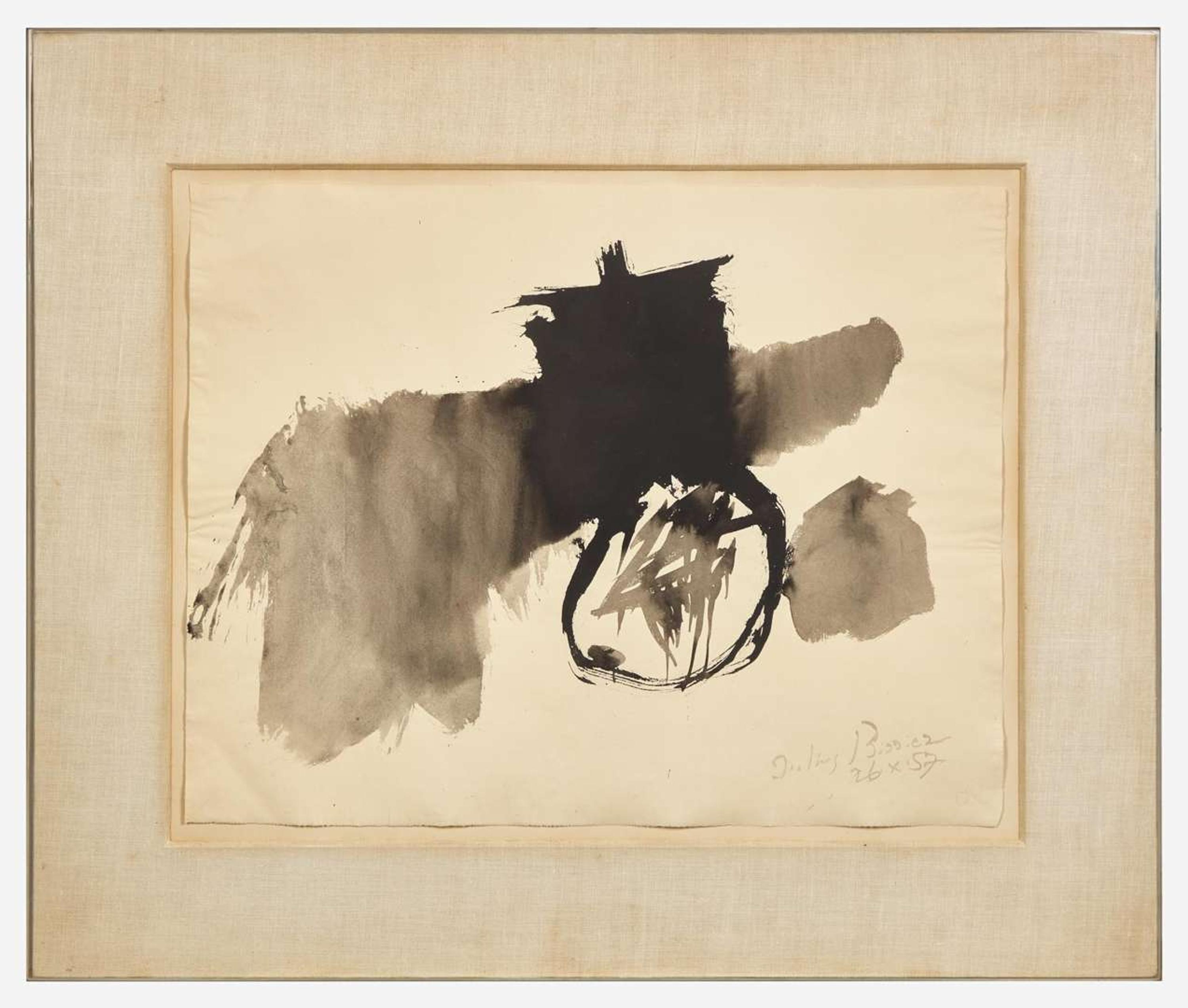 Julius Bissier (German, 1893-1965) - Untitled
