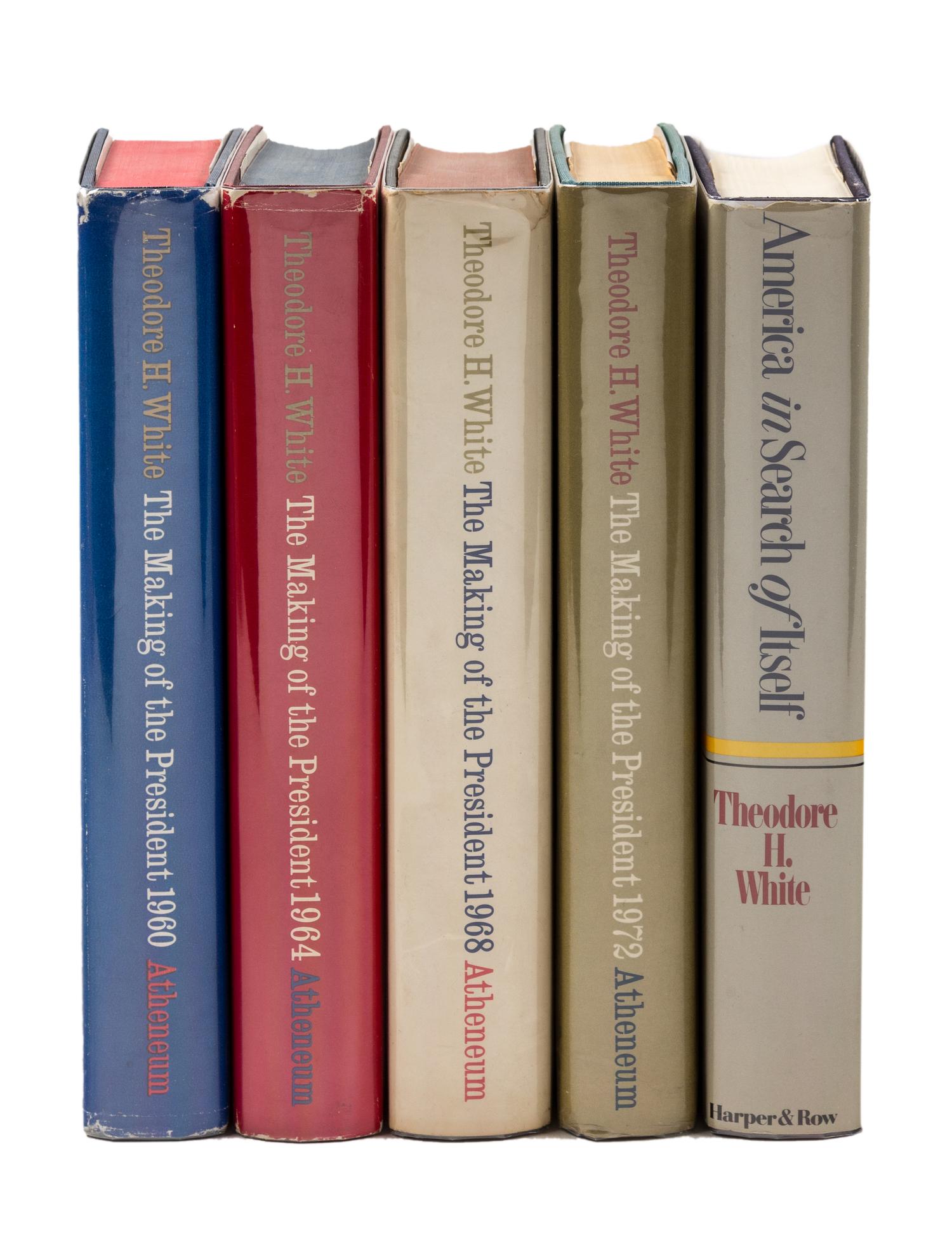 [WHITE, Theodore H. (1915-1986)]. A group of 5 works, comprising: