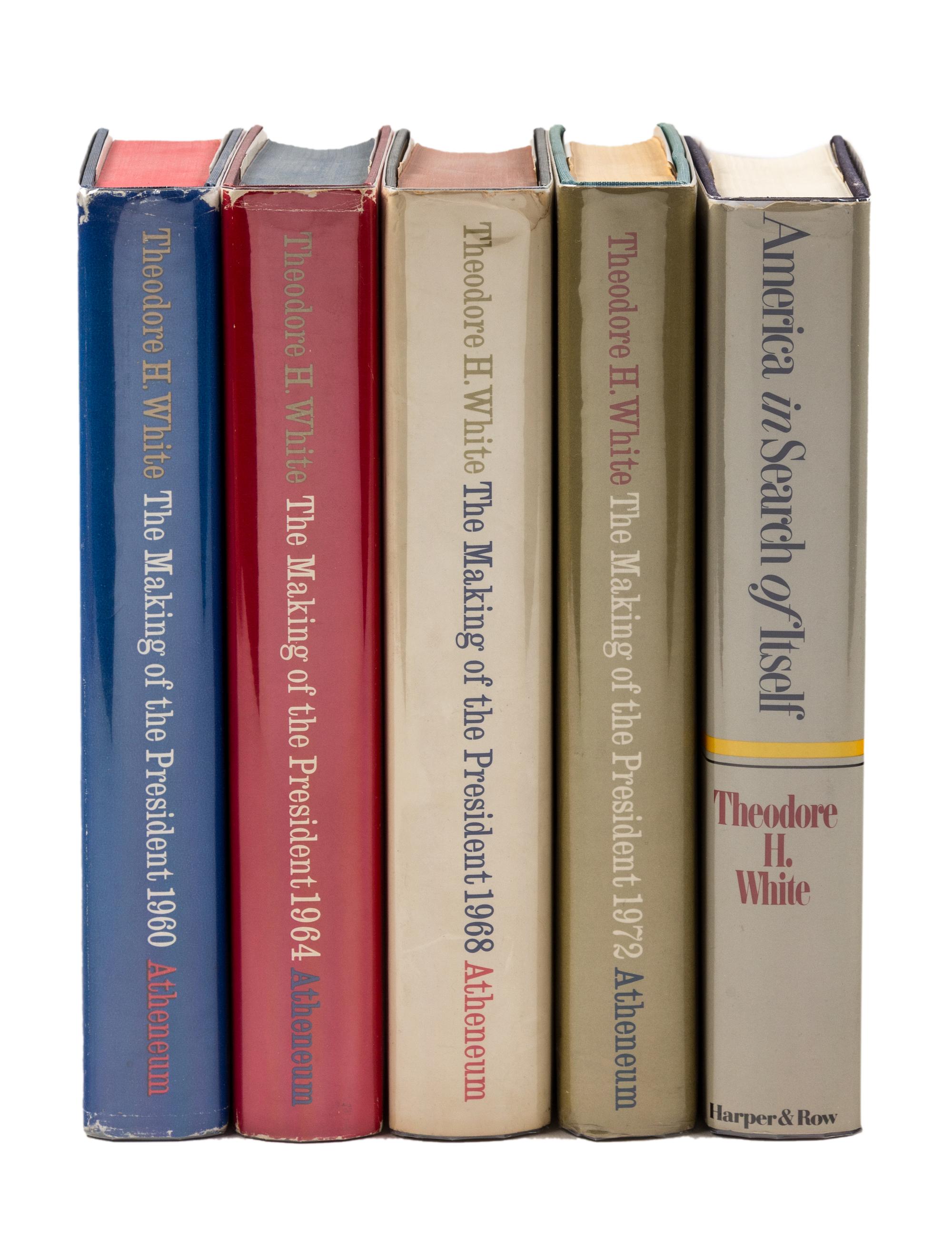 [WHITE, Theodore H. (1915-1986)]. A group of 5 works, comprising: