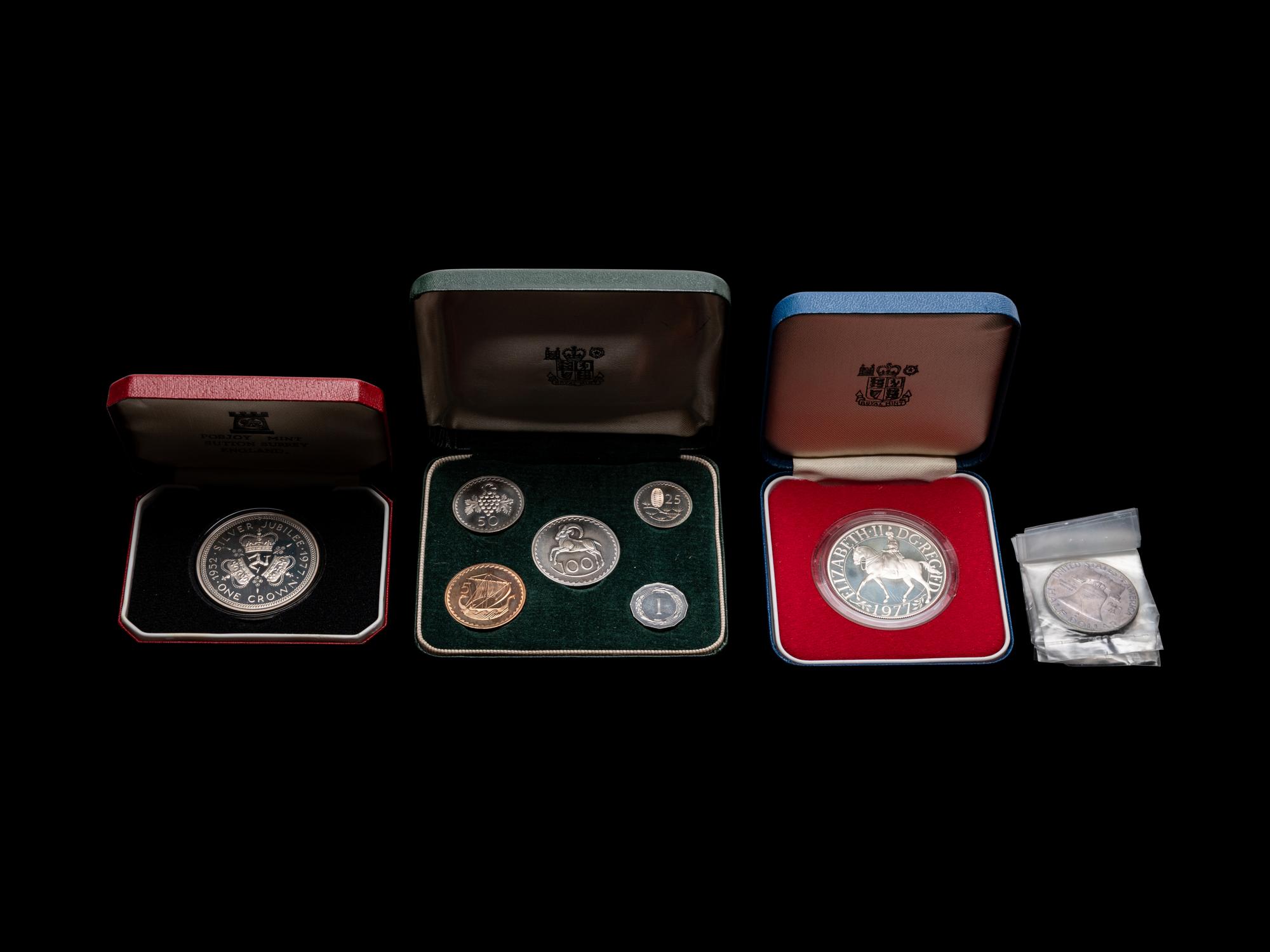 A Collection of United States and International Commemorative Coins