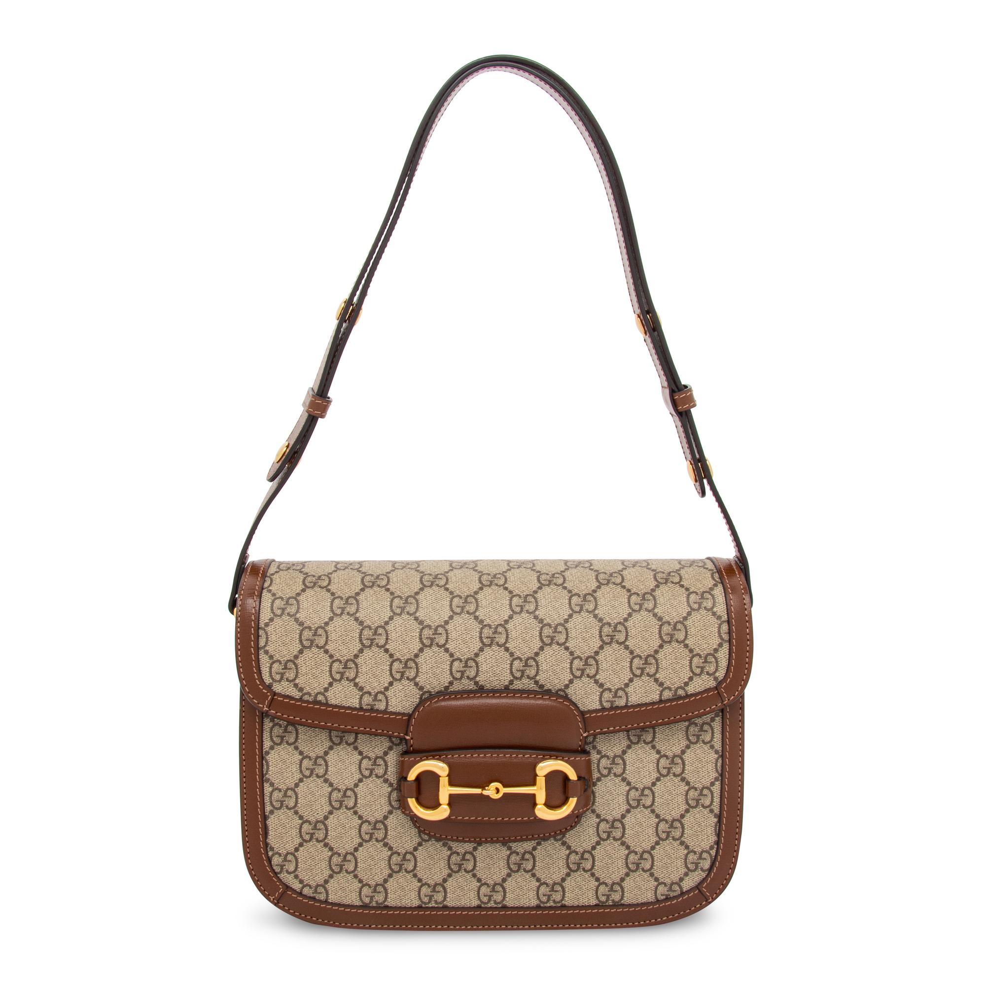 GUCCI, MONOGRAM 1955 HORSEBIT BAG