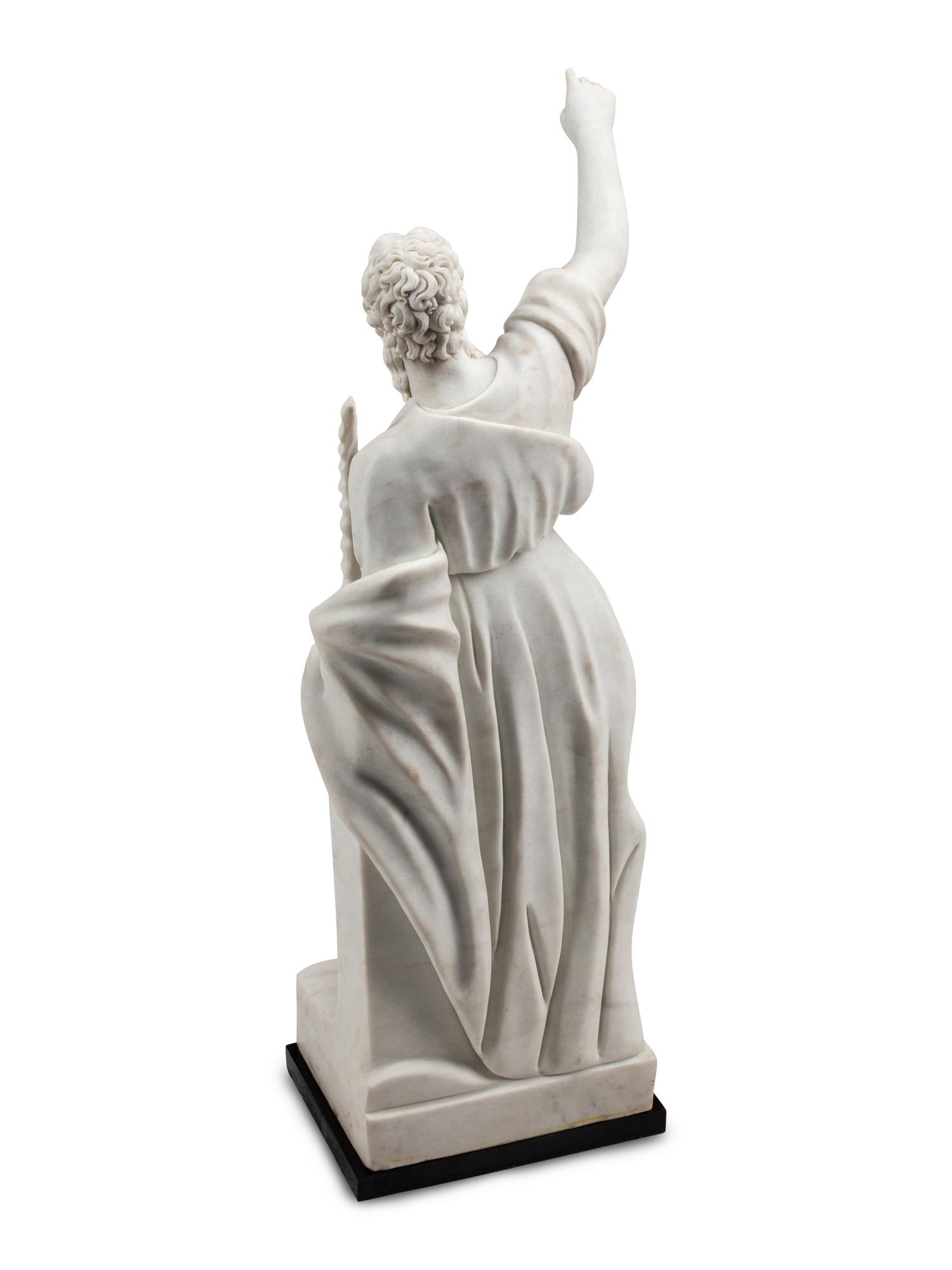 An Italian Marble Figure of a Roman