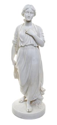 A Copeland Parian Figure Height 21 1/2 inches. — LATE 19TH CENTURY, AFTER RAFFAELO MONTI (1818-1881)
