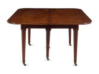 A Louis Philippe Walnut Dining Table