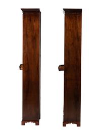 A Pair of George III Mahogany Cabinets