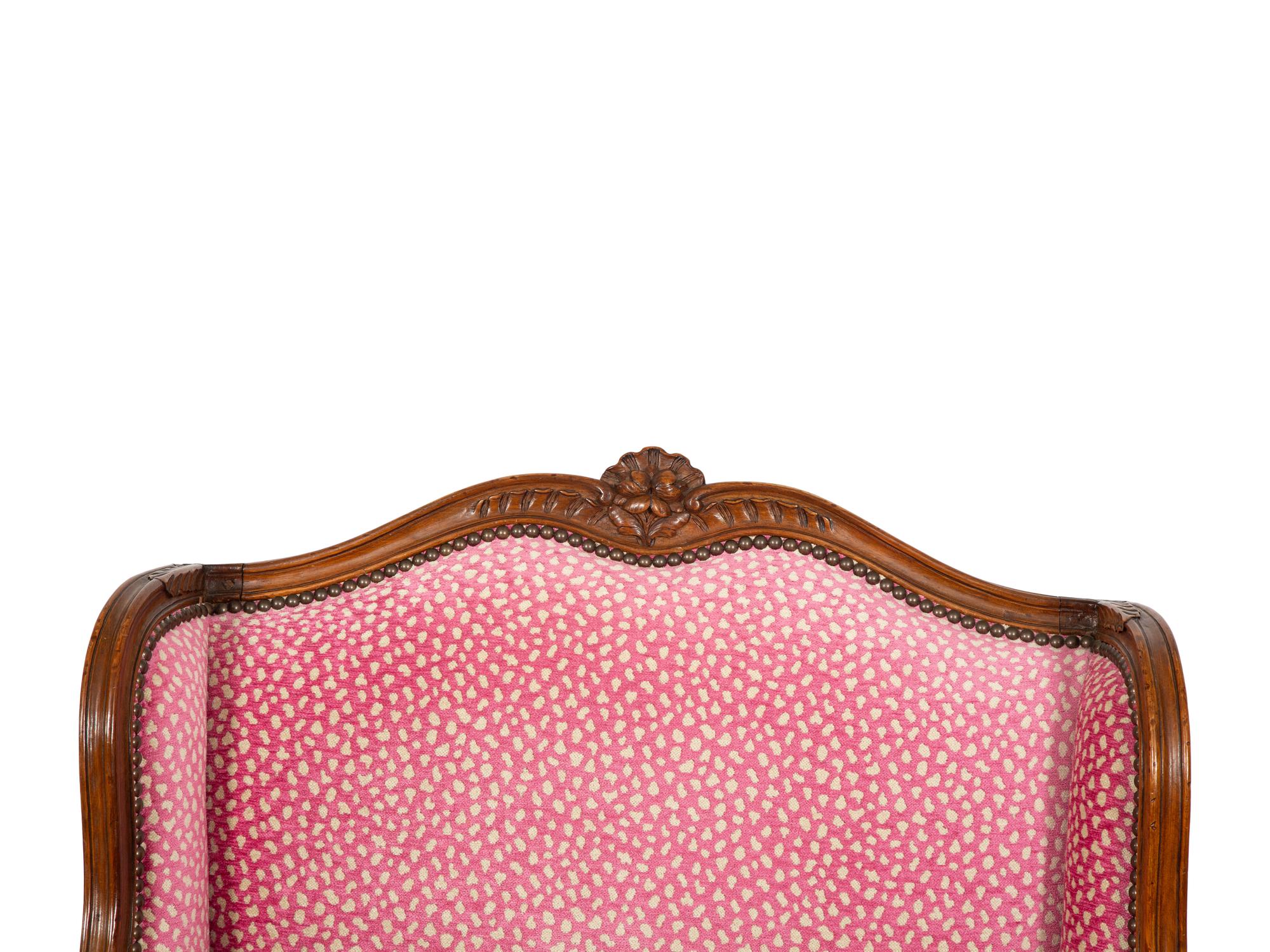 A Louis XV Style Mahogany Duchesse Brisée