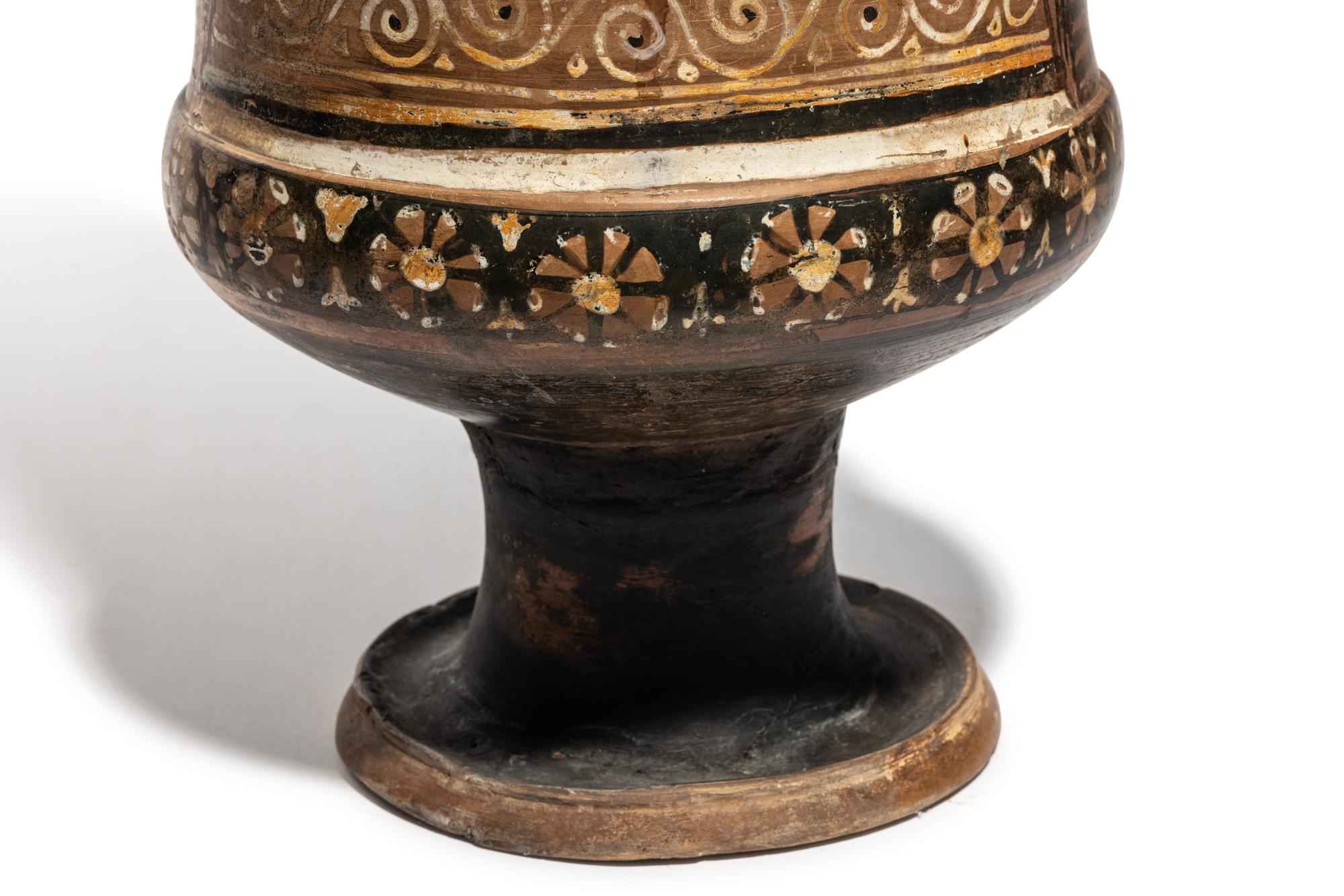 An Apulian Red-Figured Barrel Amphora