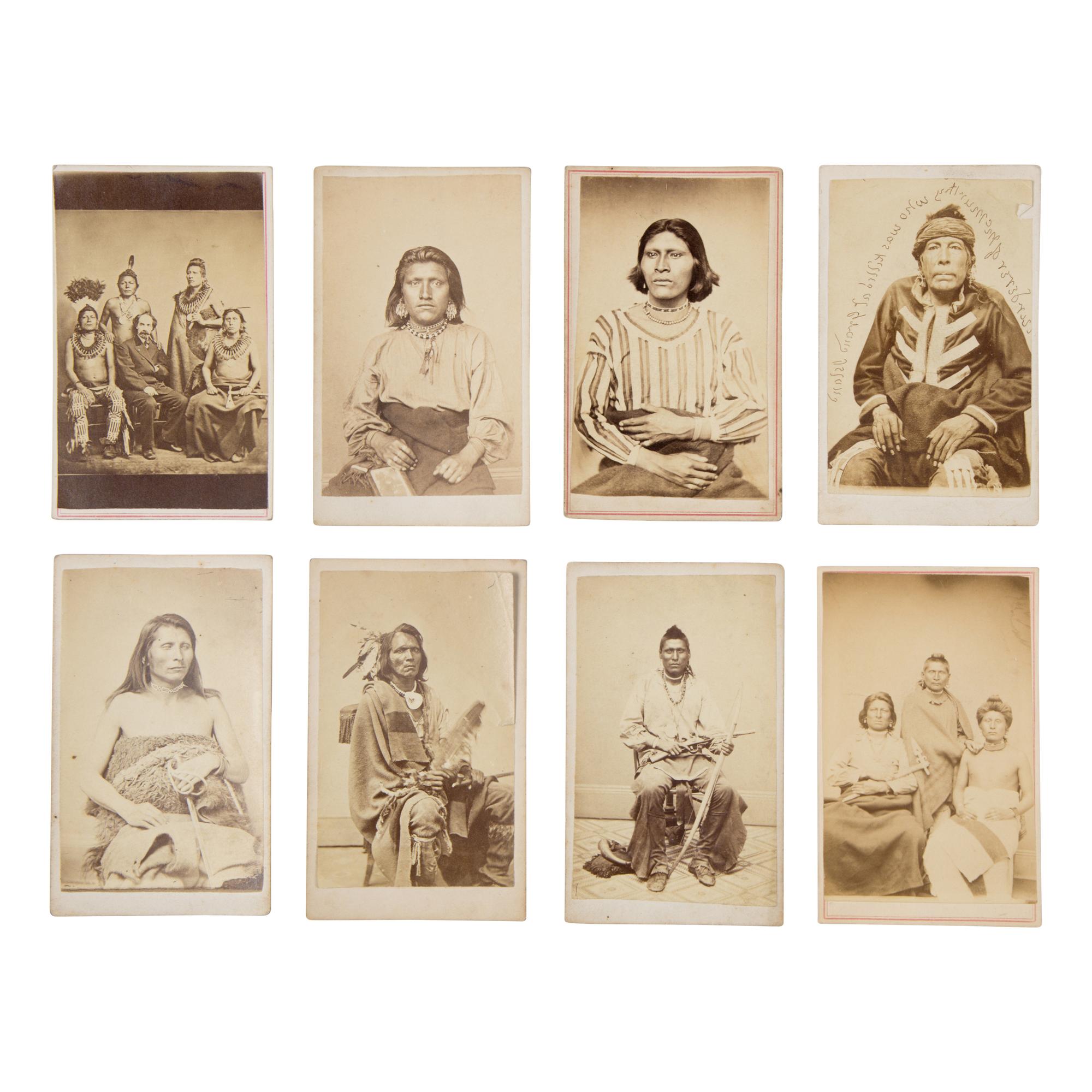 Parker & Johnson — Native American Subjects, Including Pawnee Indians