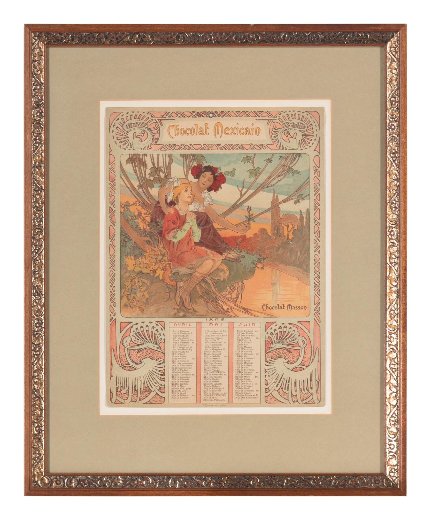 Chocolat Masson / Chocolat Mexicain, 1897 (complete set of four)