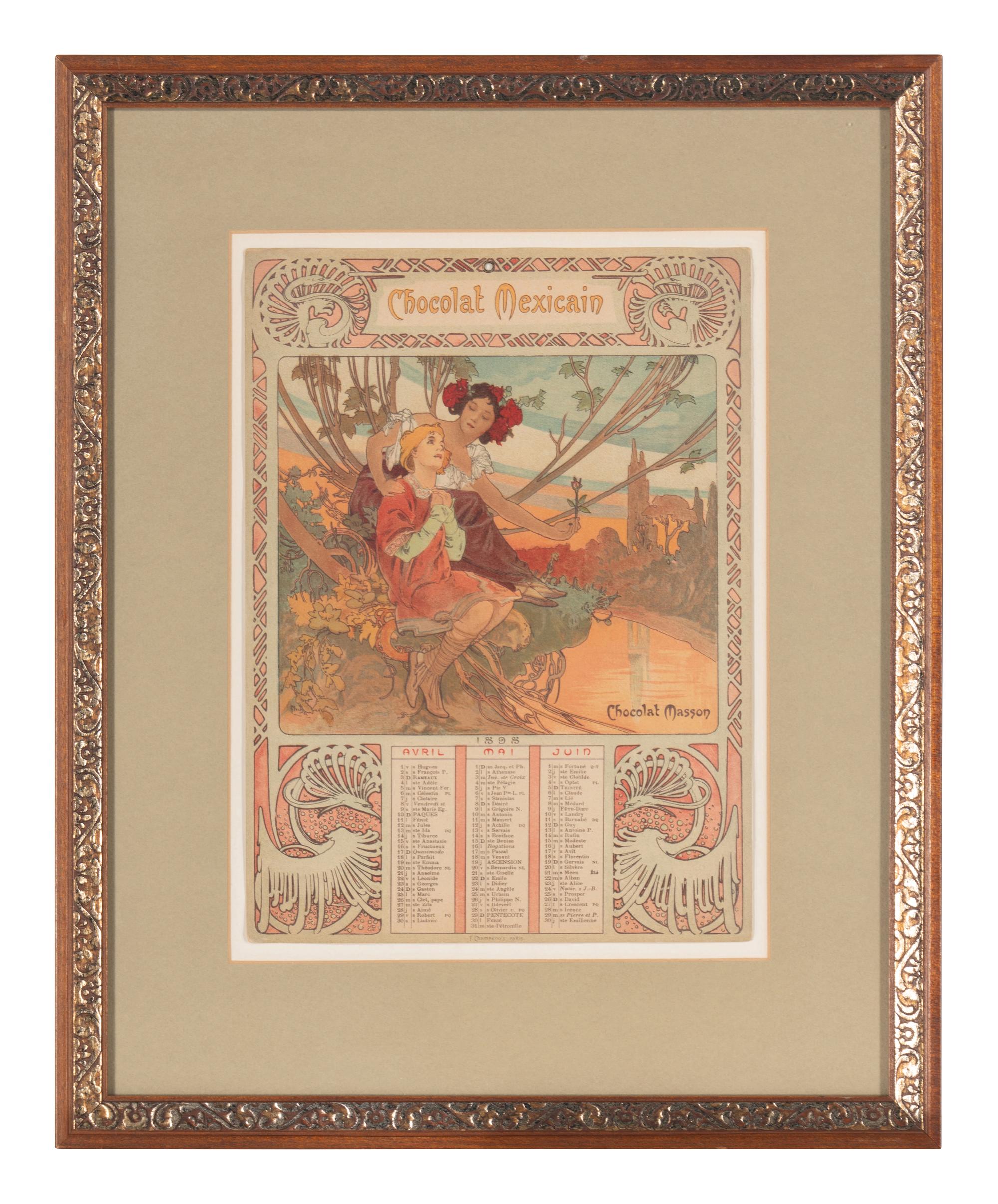 Chocolat Masson / Chocolat Mexicain, 1897 (complete set of four)