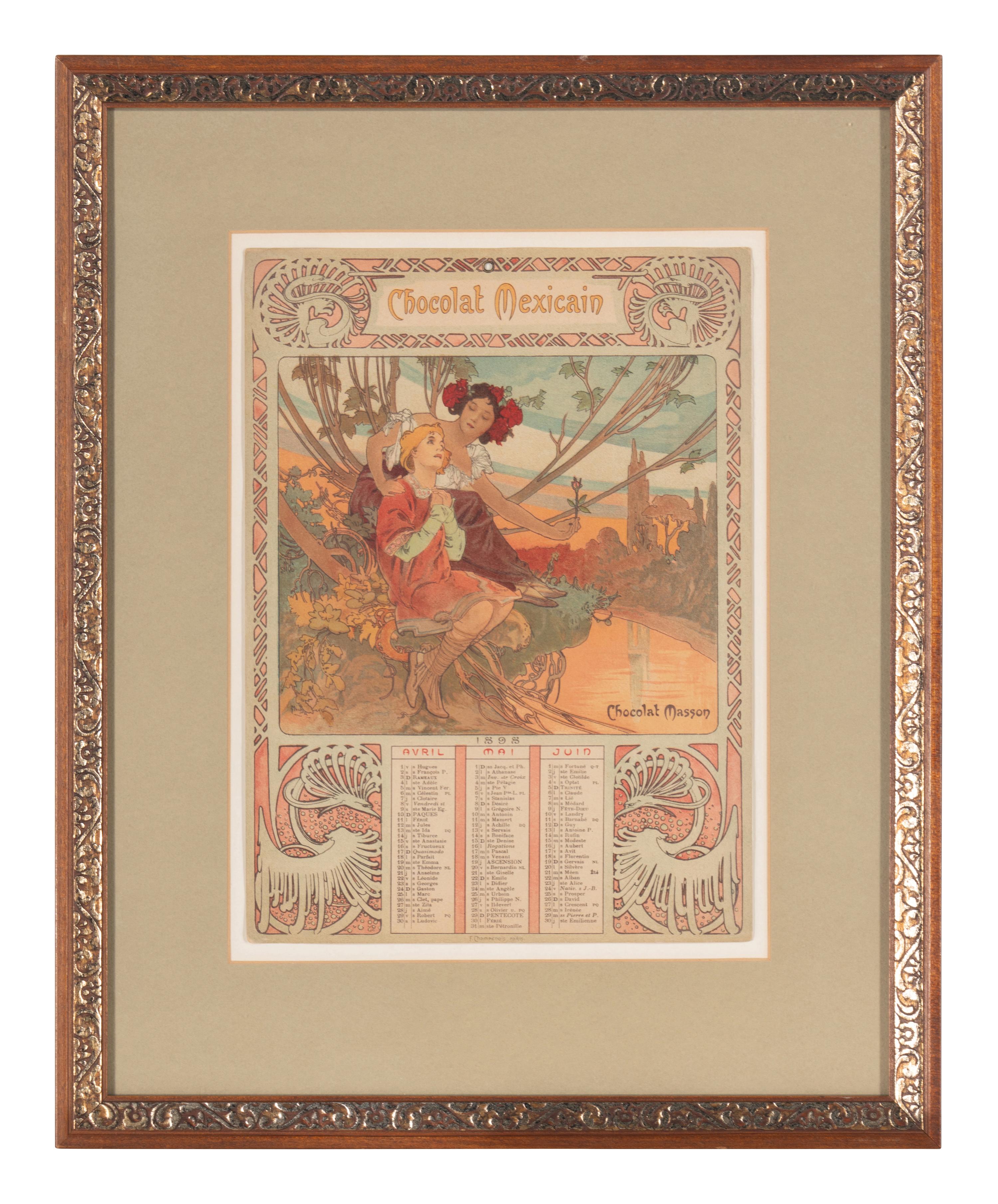 Chocolat Masson / Chocolat Mexicain, 1897 (complete set of four)