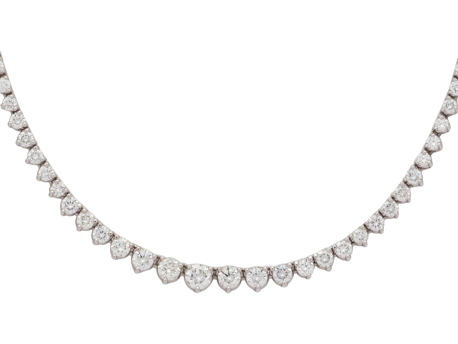 DIAMOND RIVIÈRE NECKLACE
