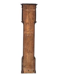 A George III Oak and Walnut Tall Case Clock