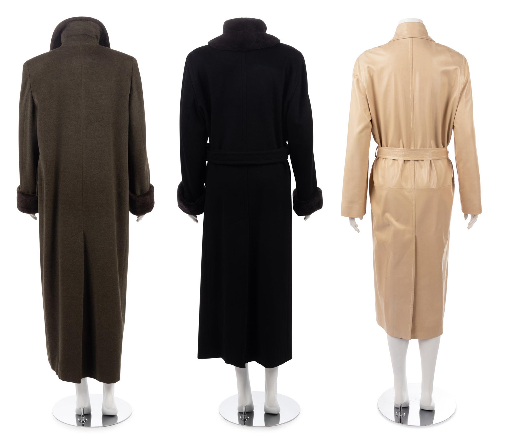 Three Designer Coats: One Celine, Two Bisang