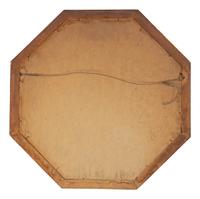 A Framed Neoclassical Style Bisque Porcelain Plaque