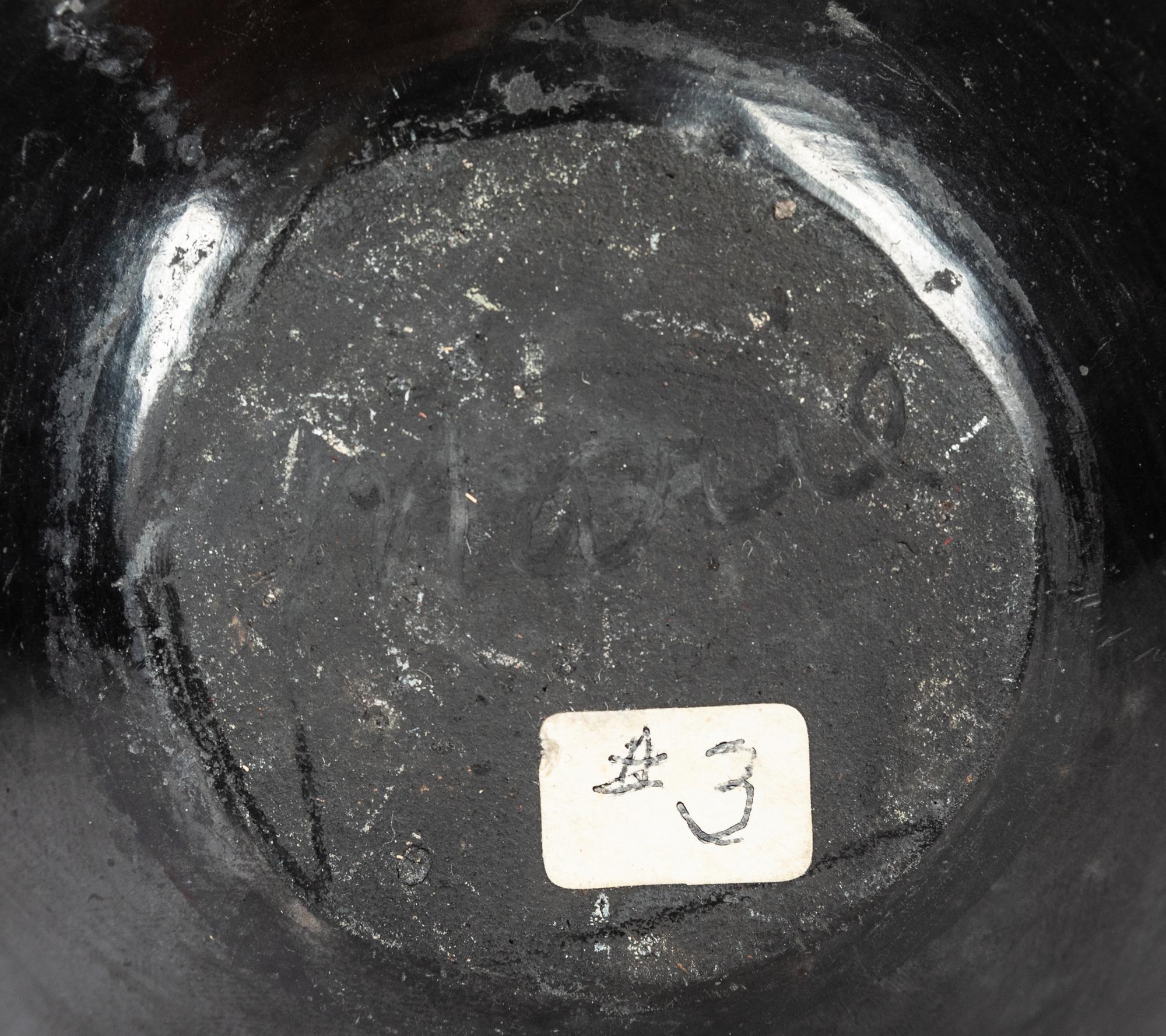 Blackware Pottery Jar, 1923-1925