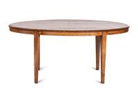 A Continental Inlaid Walnut Center Table