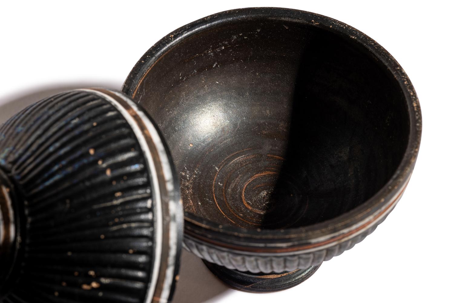 A South Italian Painted Pottery Pyxis