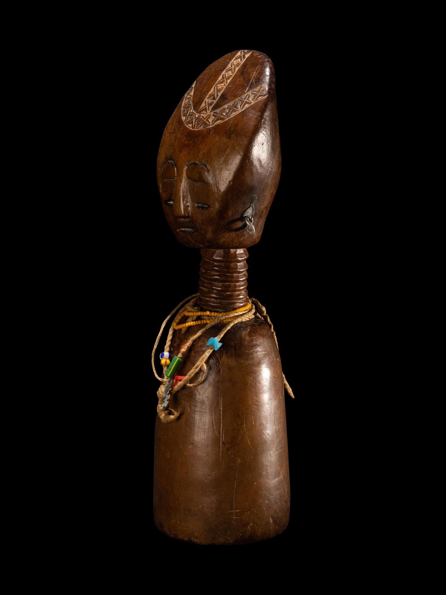 An Ashanti Wood Fertility Doll