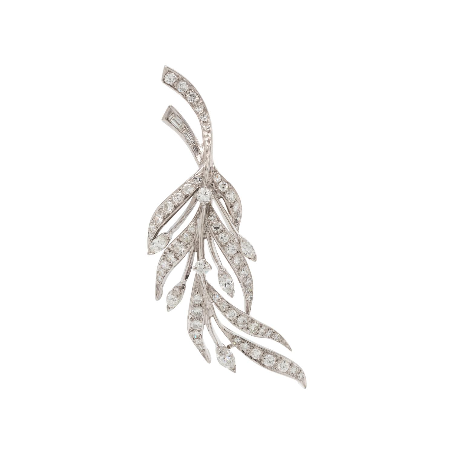 DIAMOND BROOCH