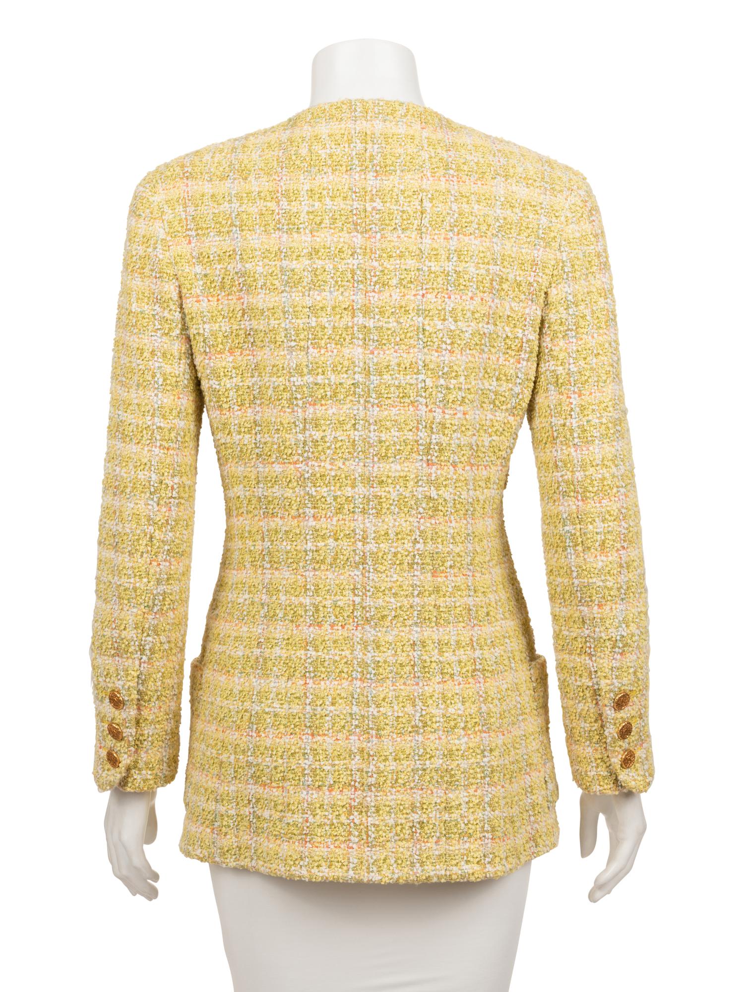 Chanel Tweed Jacket, 1990-2000s