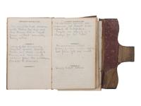 [CIVIL WAR] -- [QUANTRILL'S RAIDERS]. Diary of H.M. McCarty, editor of the Border Star at Westport, Missouri, with entries referencing 1863 clashes between Union soldiers and southern sympathizers, guerilla activity, and Quantrill's Raiders.