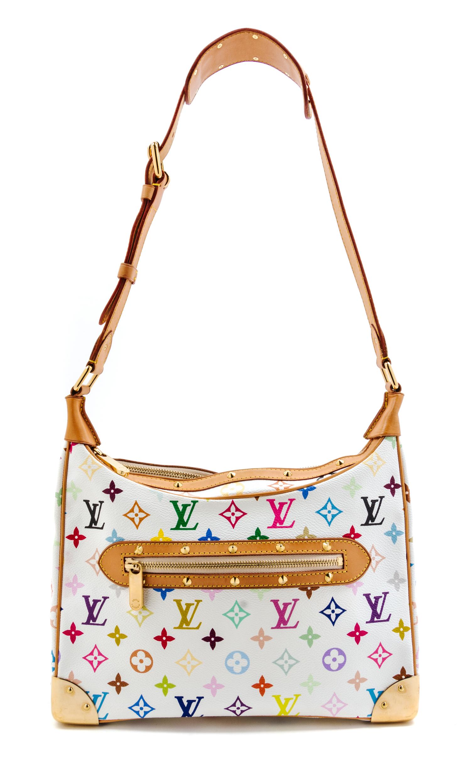 A Louis Vuitton Multicolor Boulogne Bag, 12" x 8" x 4".