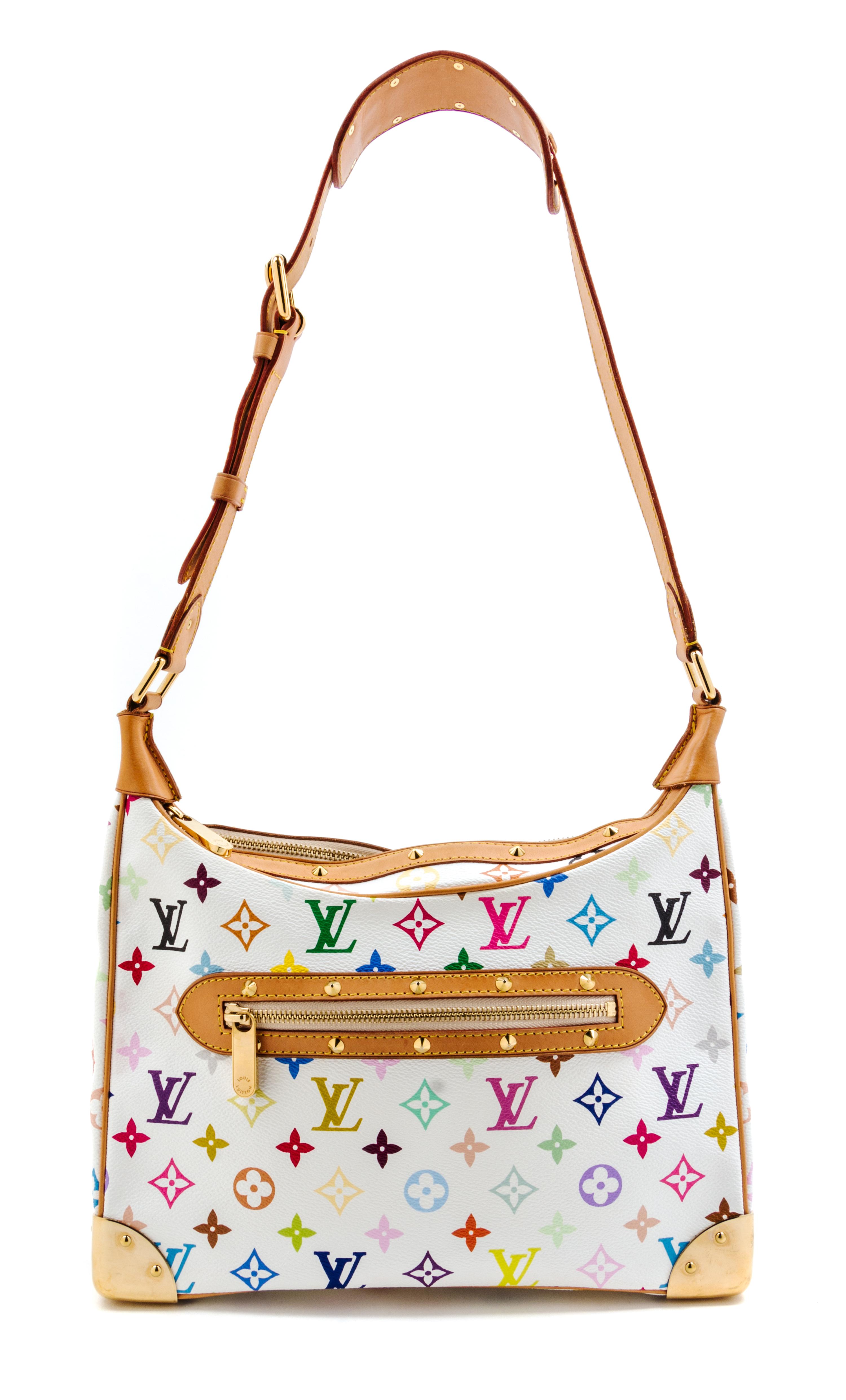 A Louis Vuitton Multicolor Boulogne Bag, 12" x 8" x 4".