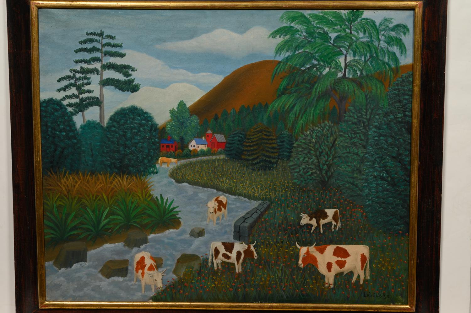 Cows Grazing