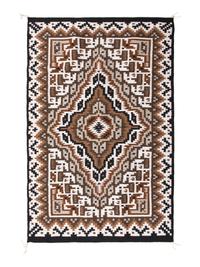 Navajo Two Grey Hills Weaving / Rug
