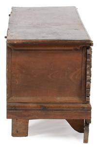 An Italian Carved Walnut Cassone