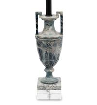 A Neoclassical Style Urn-Form Blue Marble Table Lamp