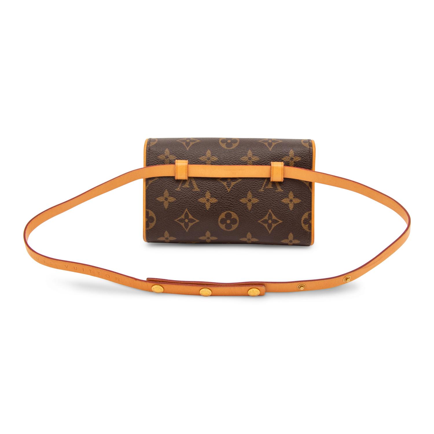 LOUIS VUITTON, MONOGRAM FLORENTINE POCHETTE BELT BAG
