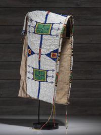 Sioux Beaded Hide Cradle