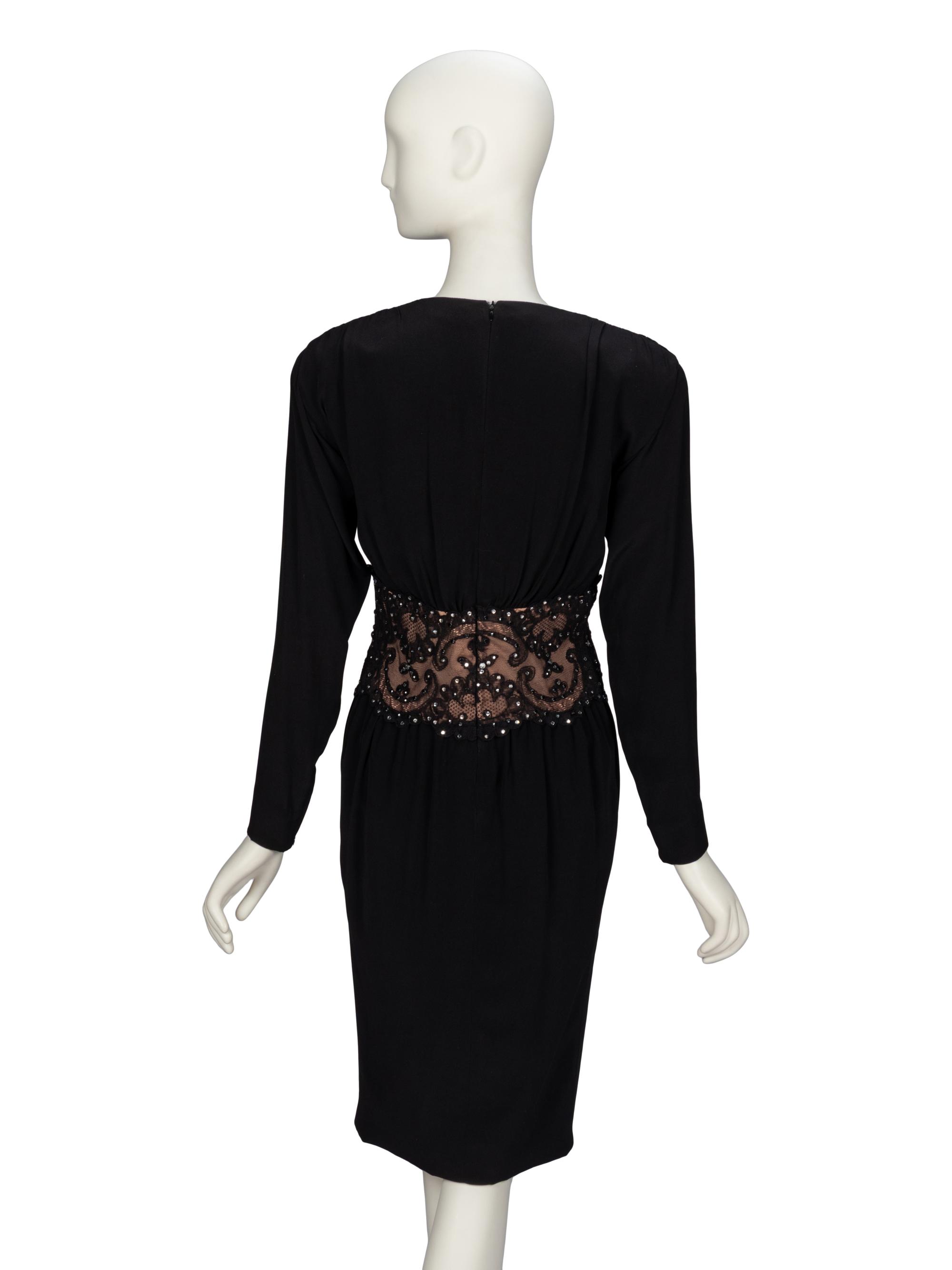 Bob Mackie, Embellished Cocktail Dress