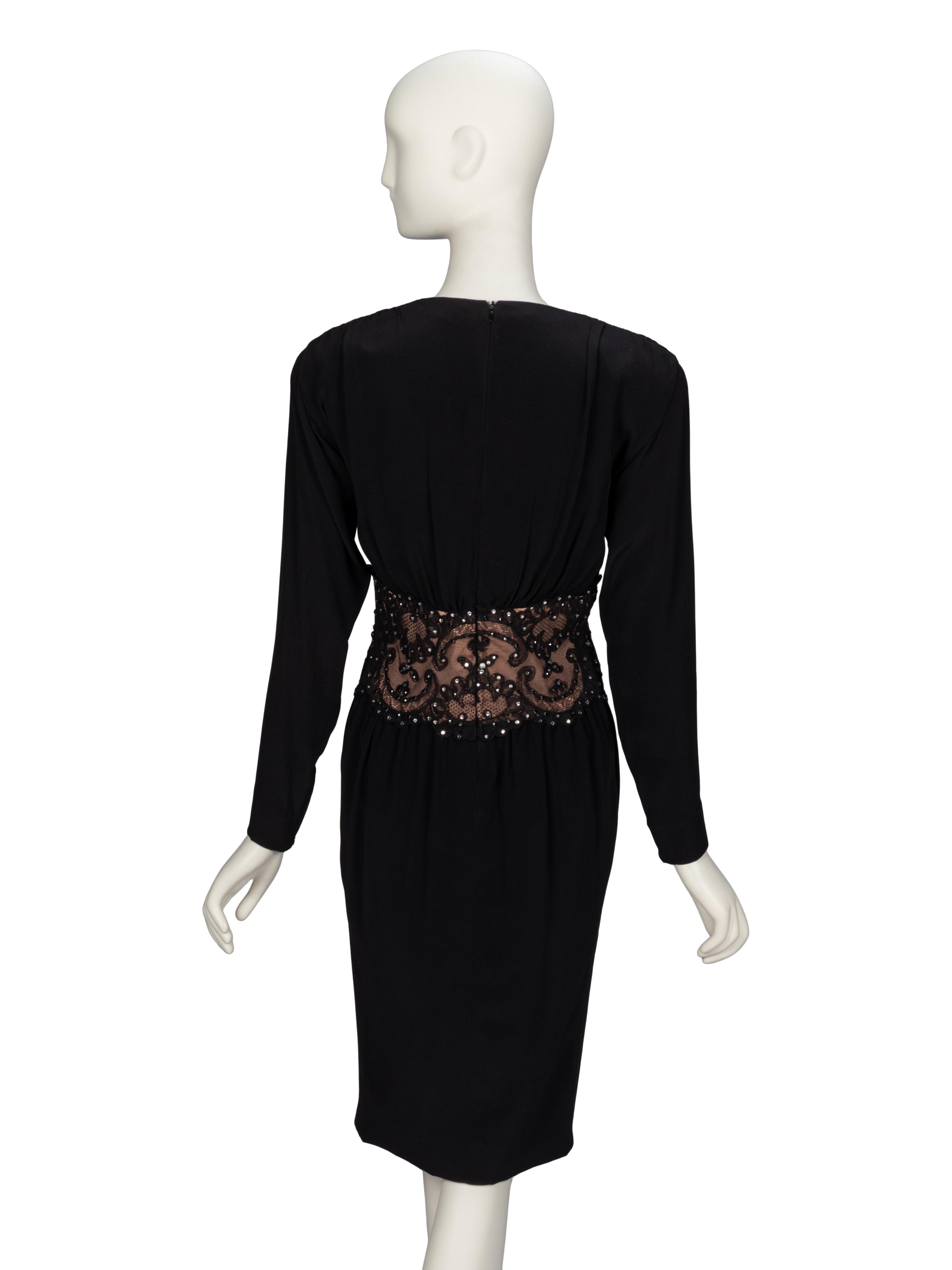 Bob Mackie, Embellished Cocktail Dress