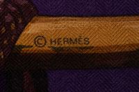 Hermes Purple Shawl
