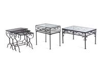 A Collection of Metal Garden Furniture