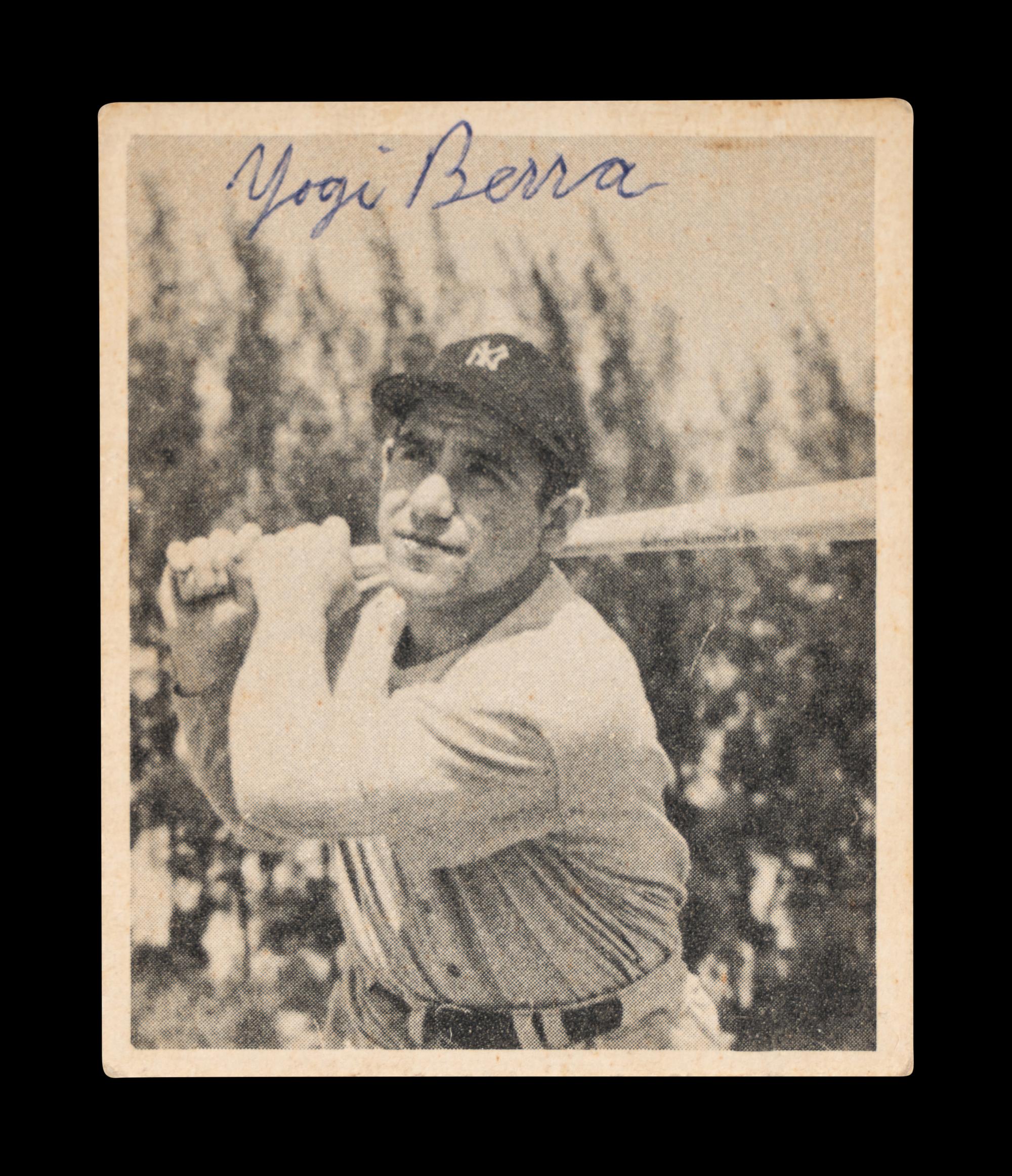 A Group of 16 1948 Bowman Baseball Cards (Including Yogi Berra and Ralph Kiner Rookies),