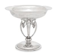 An American Silver Compote