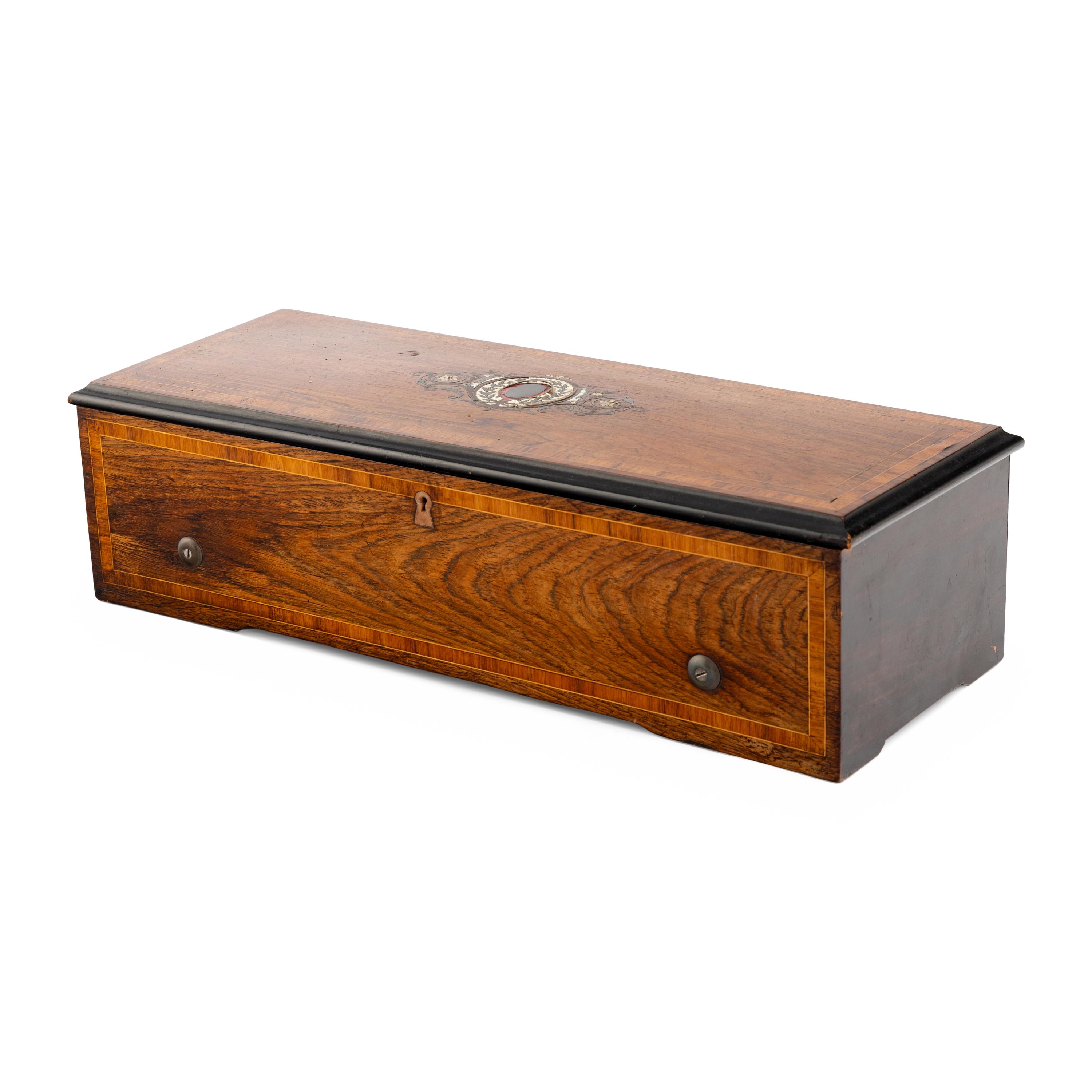 A Swiss Cylinder Music Box