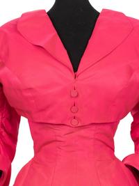 Samuel Winston by Charles James Silk Faille Dress and Bolero, 1952
