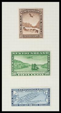 A Collection of Canada and Newfoundland Stamps