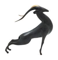 A Bronze Figure of a Gazelle,