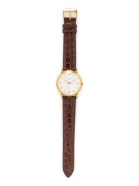 IWC, 18K YELLOW GOLD WATCH WITH IWC BUCKLE