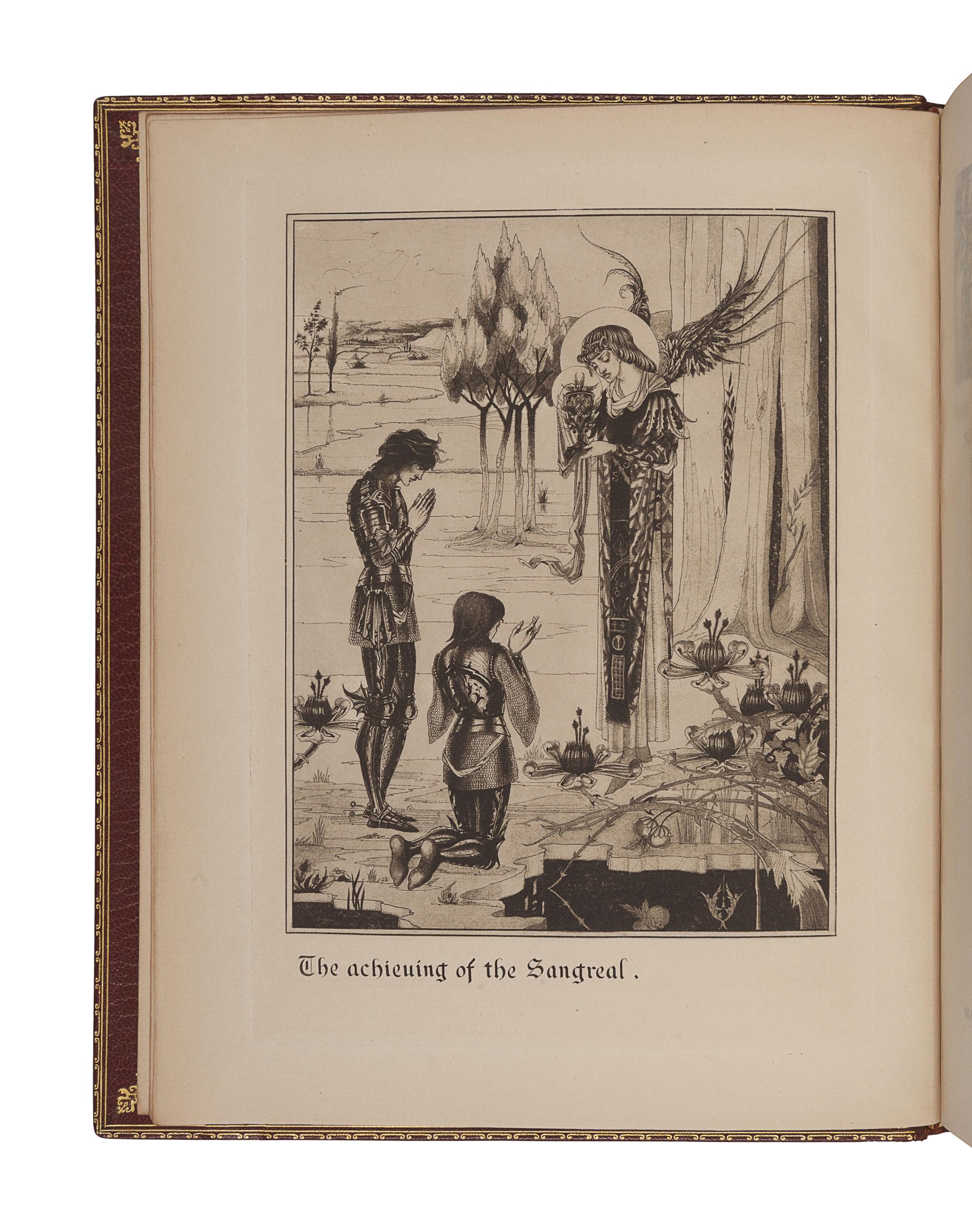 BEARDSLEY, Aubrey (1872-1898), illustrator. -- MALORY, Thomas, Sir (fl 1470). [Le Morte d’Arthur]. The Birth Life and Acts of King Arthur of his Noble Knights of the Round Table… . [London]: J. M. Dent, 1894.