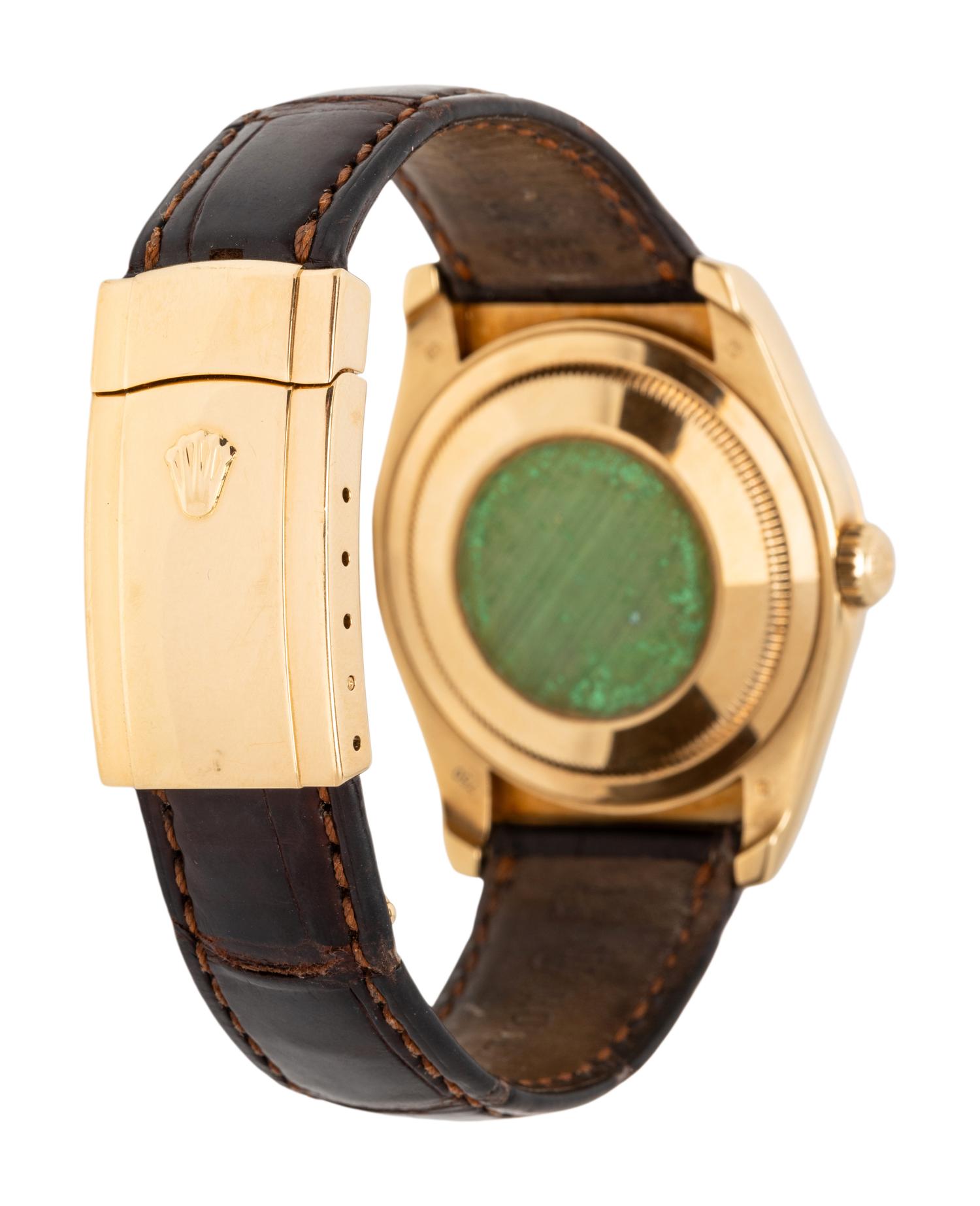 ROLEX, REF. 116138 18K YELLOW GOLD 'DATEJUST' WATCH