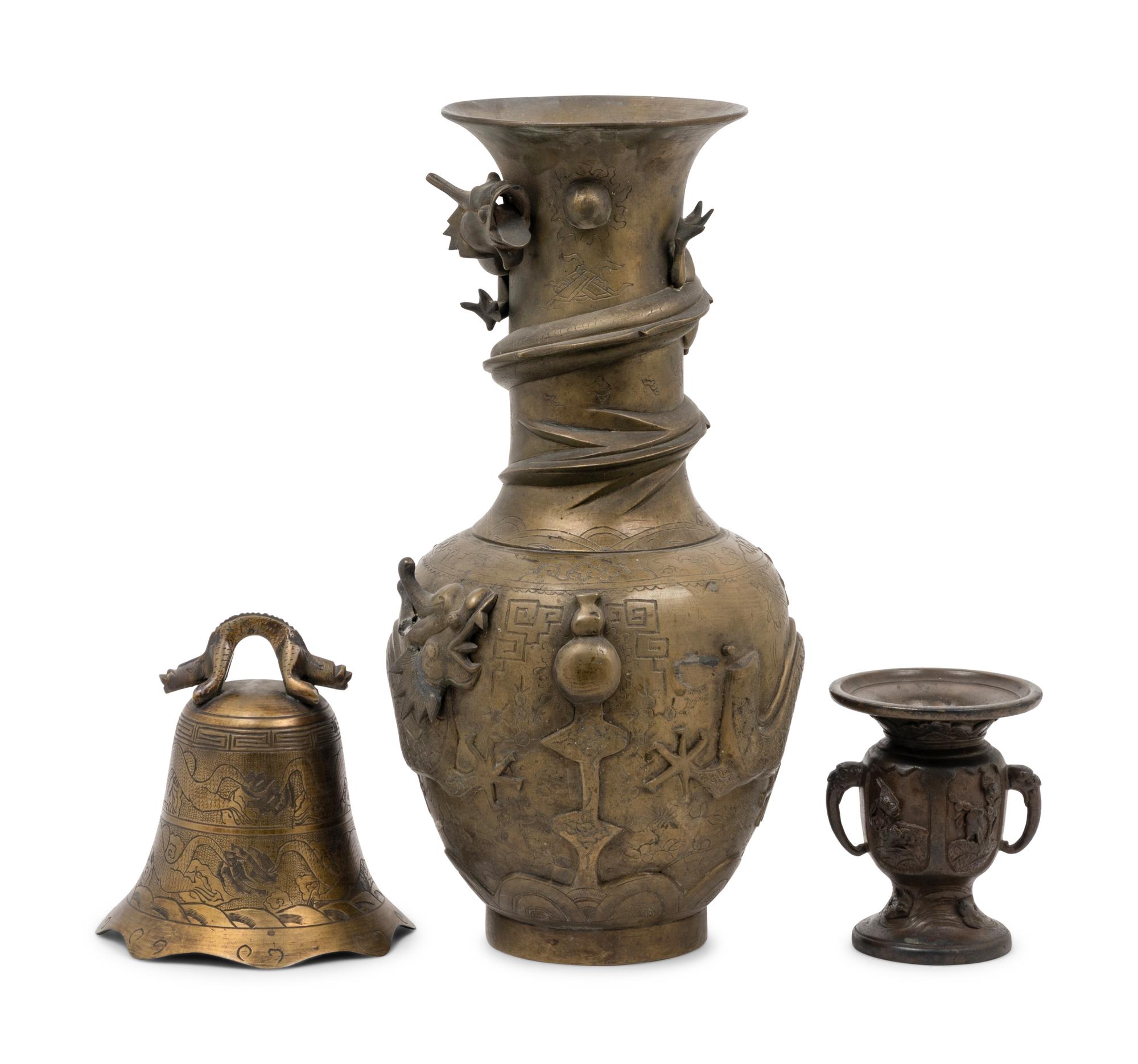 Three Chinese Bronze Articles