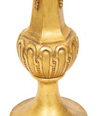 Two Regency Carved Giltwood Articles
