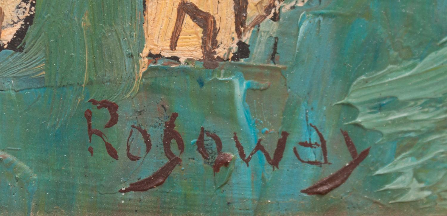 A Pair of Untitled Oil on Boards